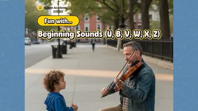 Diversão com Sons Iniciais! (U, B, V, W, X, Z)