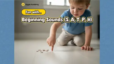 Fun with Beginning Sounds! (S, A, T, P, H)