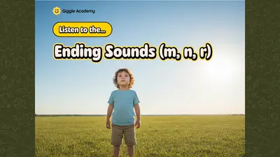 Listen to the Ending Sounds! (m, n, r)