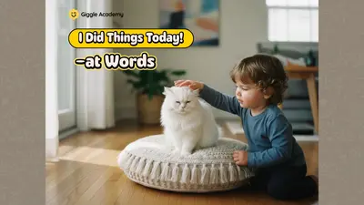 I Did Things Today! (-at Words)