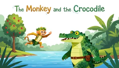 The Monkey and the Crocodile