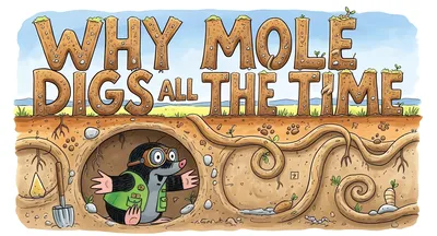 Why Mole Digs All the Time