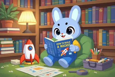 Max and the Pattern Puzzle Rocket