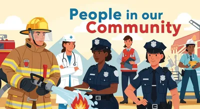 People in our Community for Beginning Readers