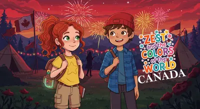 Zest y los Colores del Mundo: CANADÁ