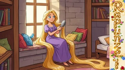 Rapunzel (Transitional Reader- 6-7 years old)