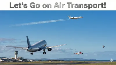 Let's Go on Air Transport! For Beginning Readers