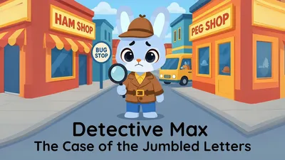 Detective Max: The Case of the Jumbled Letters 