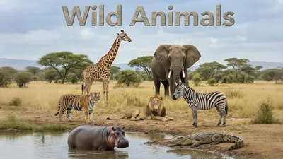Wild and Wonderful Animals for Beginning Readers
