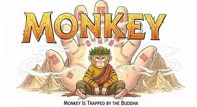 猴王为佛祖所困