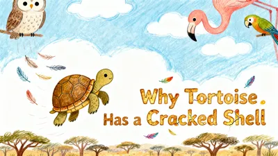Why Tortoise Has a Cracked Shell