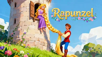 Rapunzel- For Beginning Readers
