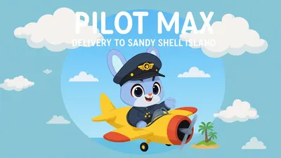 Pilot Max: Delivery to Sandy Shell Island