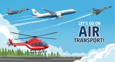 Let's Go on Air Transport! For Beginning Readers