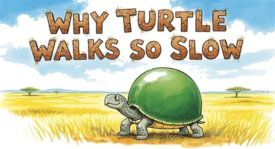 Why Turtle Walks So Slow
