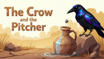 The Crow and the Pitcher